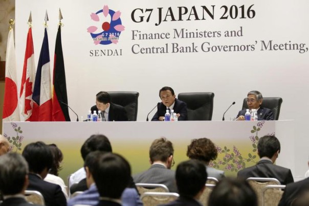 G7 Finance Ministers meeting in Seidai, northern Japan
