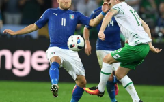 Ciro Immobile: ha colpito un palo, poi è stato sostituito da Insigne