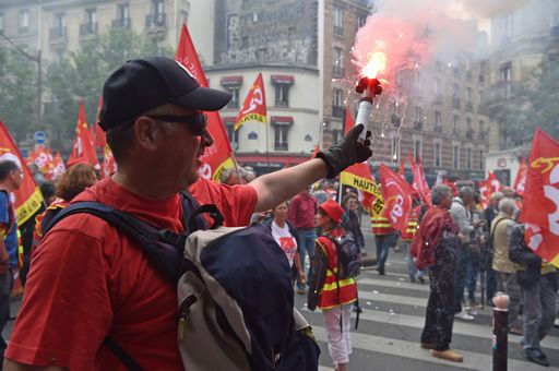 FRANCE-POLITICS-LABOUR-STRIKE