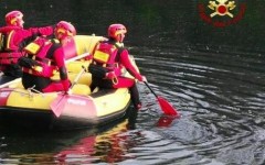 Recuperato cadavere uomo in fiume Bisenzio a Prato  vigili fuoco sommozzatori