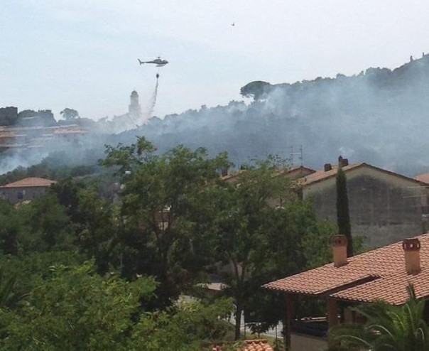 Incendi: Castiglione Pescaia
