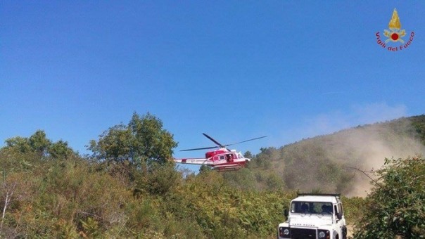 elicottero vigili del fuoco