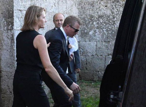 Ferrari Raikkonnen sposo a San Galgano