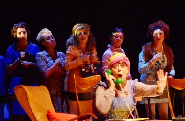 Una scena de «Le cognate»