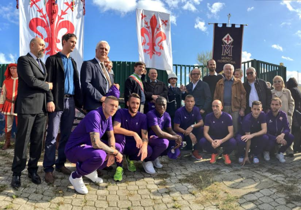 I campioni di ieri e i giocatori di oggi sotto il Gonfalone di Firenze