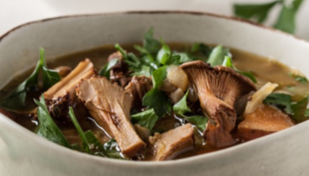 zuppetta-di-lenticchie-rosse-e-finferli