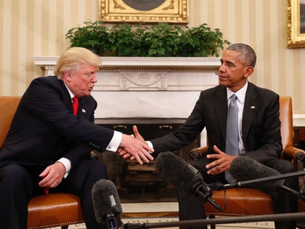 Donald Trump e Barack Obama
