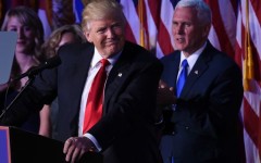 Trump con il vicepresidente Mike Pence