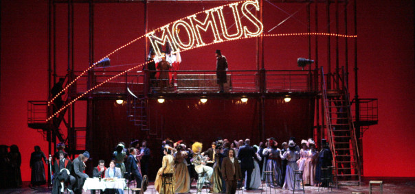 Una scena de «La Bohème» di Puccini