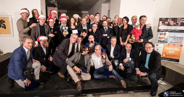 Premiati e partecipanti: foto di gruppo a Quarta di copertina