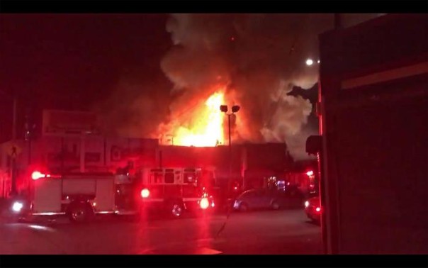 Warehouse fire kills large number of people