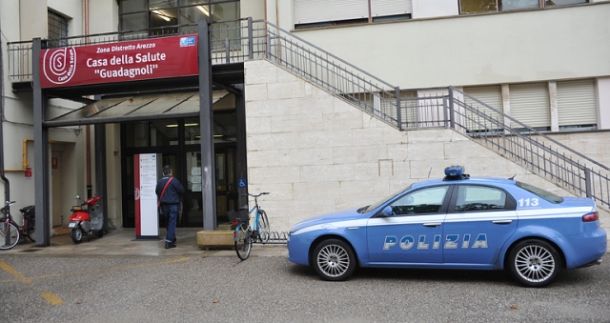 La polizia di Arezzo indaga sul furto