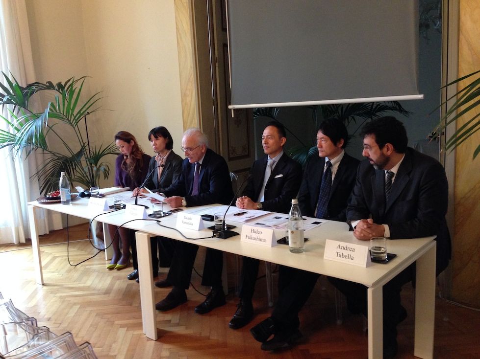 L'incontro fra Camera di Commercio di Firenze e la delegazione giapponese questa mattina a FiorGen