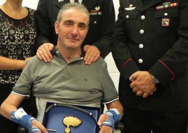 Il maresciallo dei Carabinieri Giuseppe Giangrande
