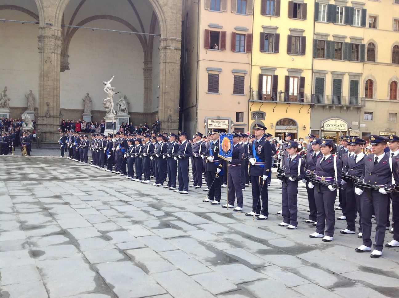 Il giuramento in piazza Signoria