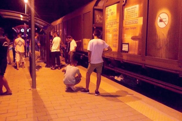 Il luogo della tragedia (foto dal sito NoiTv)