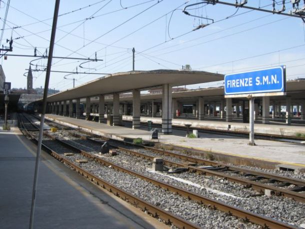 La stazione di Santa Maria Novella a Firenze