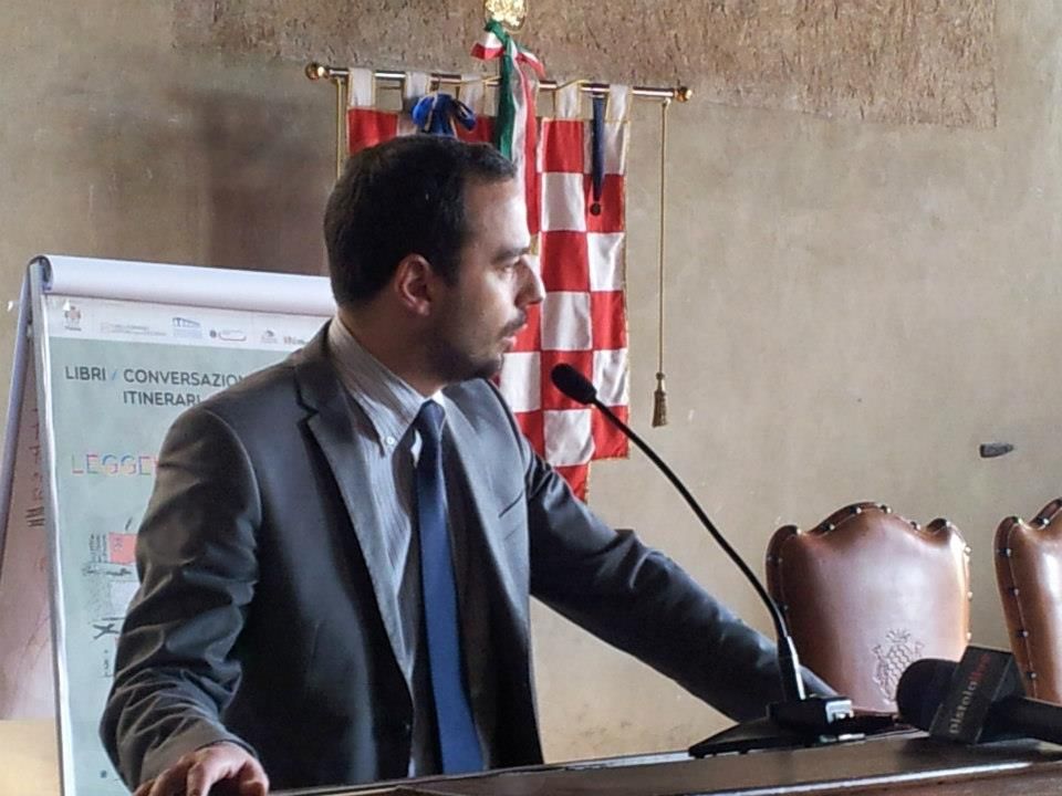 Il sindaco di Pistoia, Samuele Bertinelli