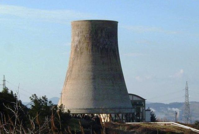 La centrale geotermica di Sasso Pisano