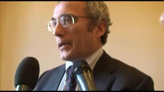 L'assessore regionale al Bilancio Vittorio Bugli