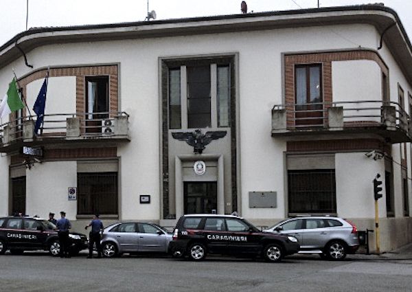 La caserma dei Carabinieri a Borgo san Lorenzo
