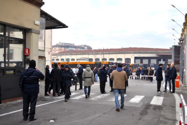 Sciopero Ataf (foto FirenzePost)
