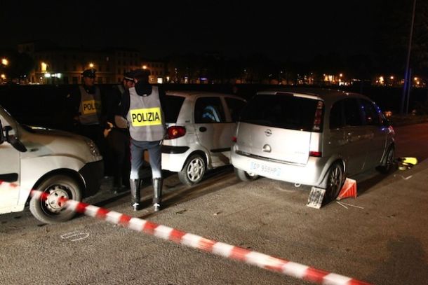 Il luogo del tragico incidente