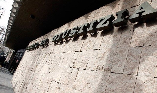 Il palazzo di giustizia di Siena