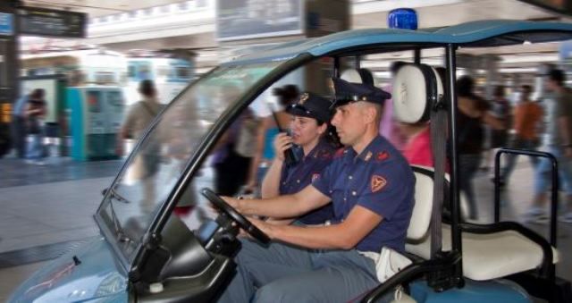 L'assegno è stato consegnato alla Polfer di Firenze