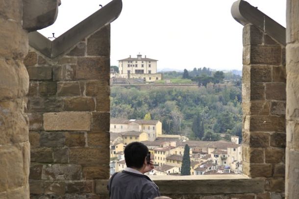 Il panorama di Firenze da Palazzo Vecchio