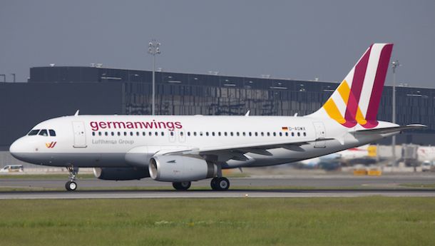 Un Airbus 319 della Germanwings