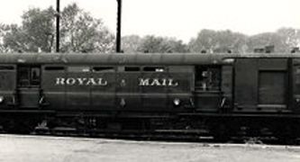 Uno dei vagoni assaltati