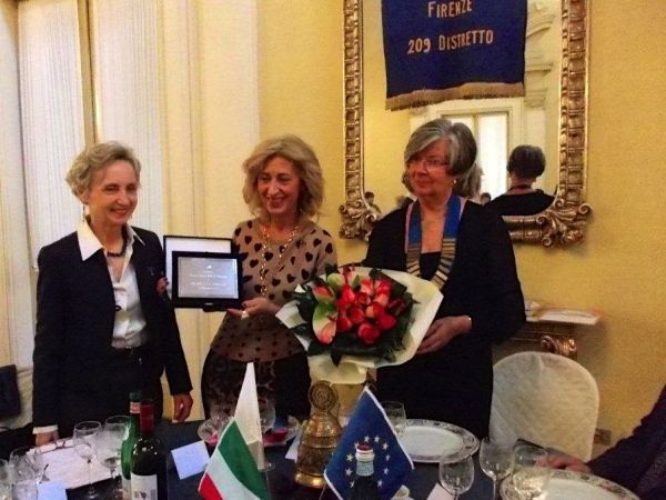 da sinistra Paola Tricca, Antonietta Fiorillo e Elisabeth Bucher Paoletti