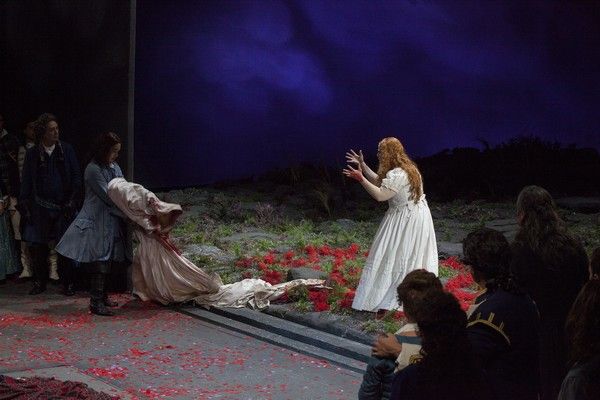 Opera di Firenze. Prova generale dell'opera "Lucia di Lammermoor" con Jessica Pratt.