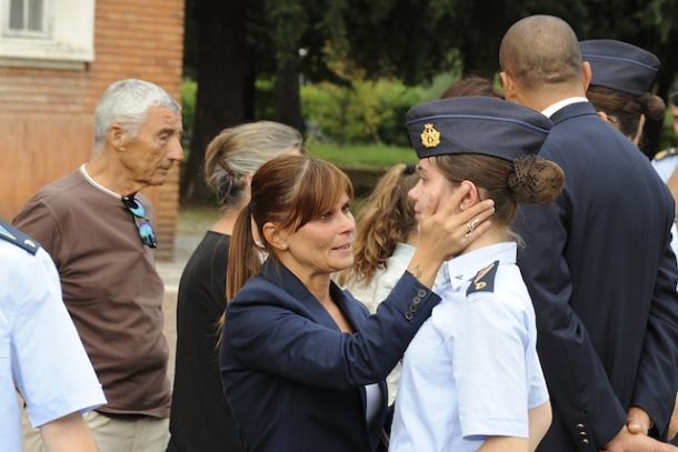 Primo giorno per gli allievi della Scuola Militare Douhet