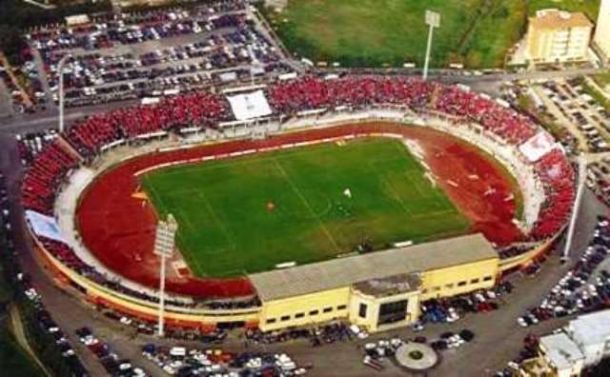 Lo stadio Picchi di Livorno, domenica ventimila tifosi