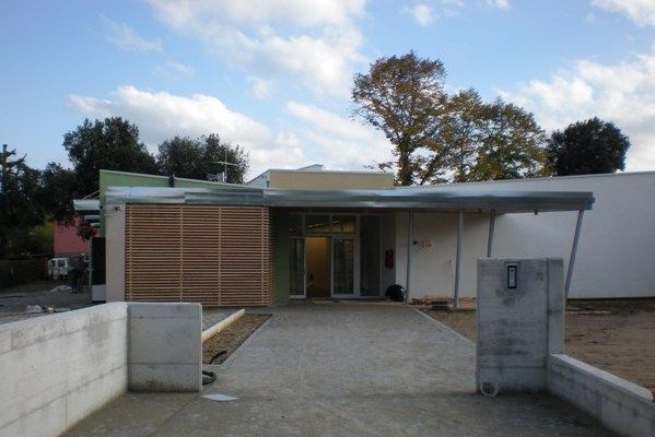 Centro infanzia zero-sei di San Lorenzo, l'entrata