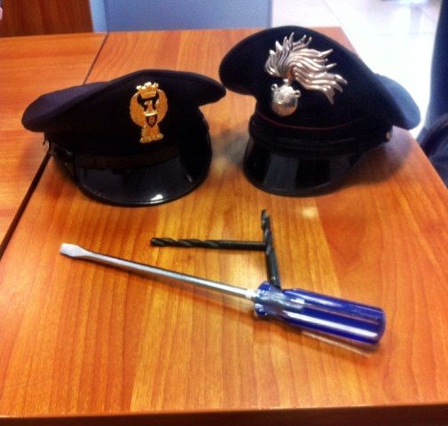 Operazione congiunta Polizia e Carabinieri, ladri in manette