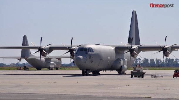 Un C130J della 46ª Brigata Aerea