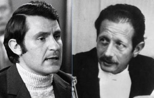 Il commissario Luigi Calabresi e il giudice Mario Sossi