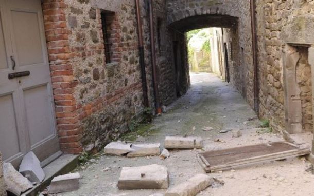Terremoto in Lunigiana, alcune abitazioni danneggiate