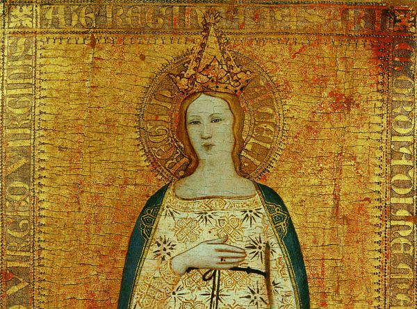 Nardo di Cione (1346 - 1365), Madonna del parto, 1355-1360, Fiesole, Museo Bandini