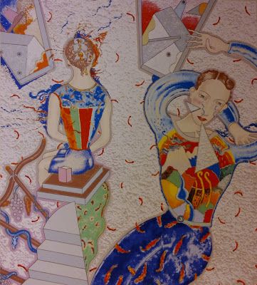 La serigrafia di Luca Alinari sarà battuta l'11 gennaio a Firenze