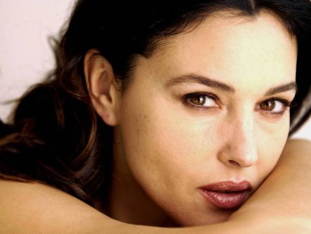 L'attrice italiana Monica Bellucci
