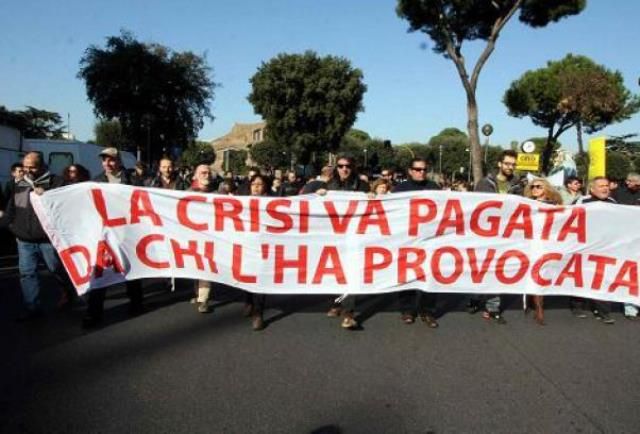 Italia avvitata in una crisi senza via d'uscita