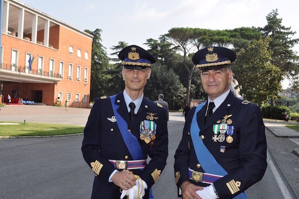 Da sin. il colonnello Buccolo e il colonnello Icardi