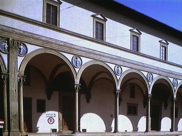 (Filippo) Brunelleschi Ospedale degli Innocenti, 1421 k. Firenze(2)