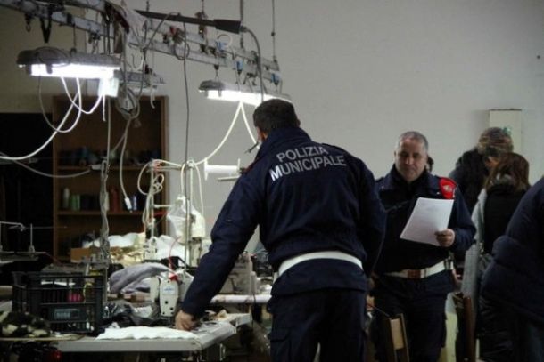 I controlli scattati nelle aziende cinesi del Macrolotto