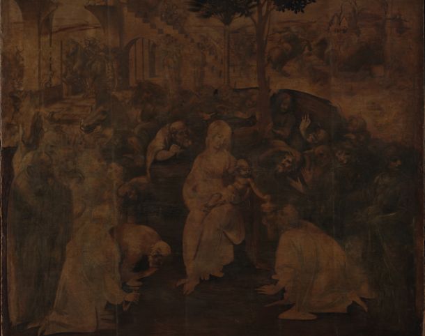 Adorazione dei Magi, Leonardo da Vinci
