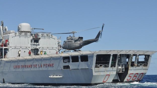 Esercitazione Sar dal Cacciatorpediniere Durand de la Penne